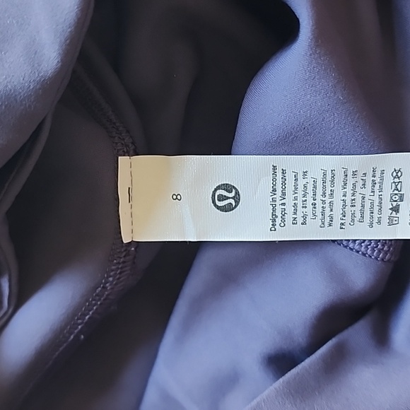 Lululemon Align HR Crop 23" *Pockets In Night Fall NWT - Picture 5 of 6